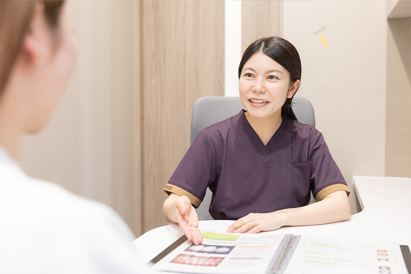 精密な検査で歯周病の状態を正確に把握する