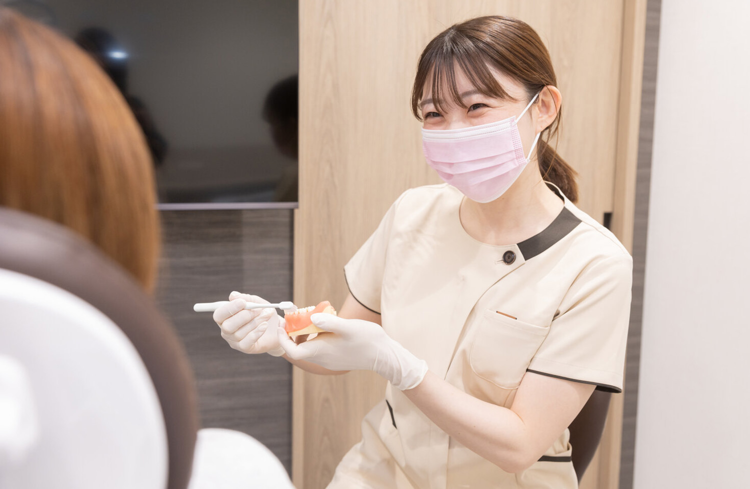 担当歯科衛生士制で継続的なお口の管理をサポート