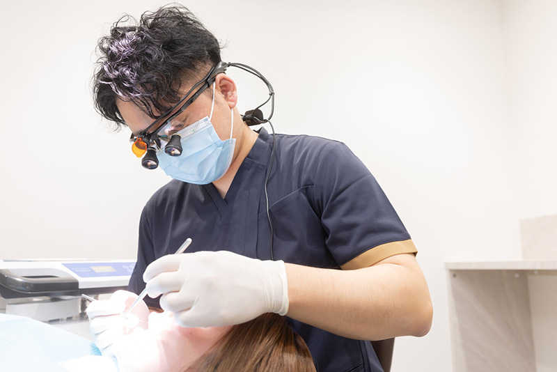 生体親和性の高いMTAセメントの使用